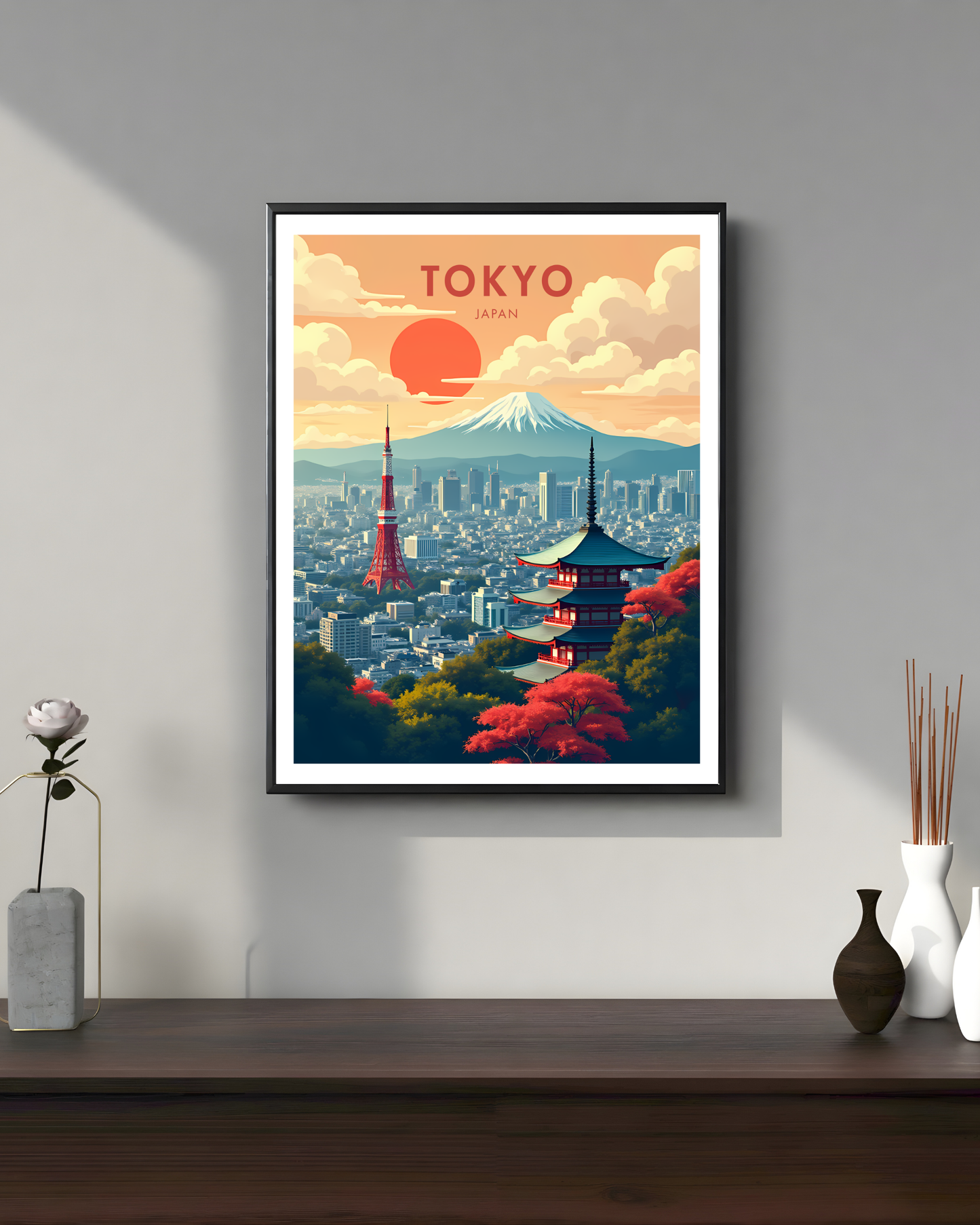 Tokyo Travel Poster